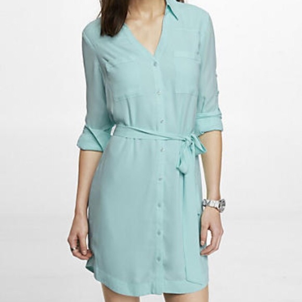  Express Portfino Shirt Dress